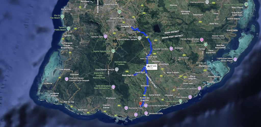 best road trips in mauritius